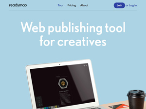 Readymag \ Web publishing tool for creatives