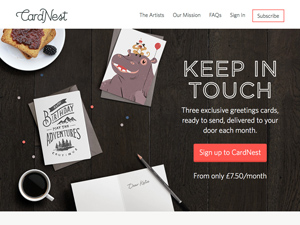 CardNest | Keep in touch.