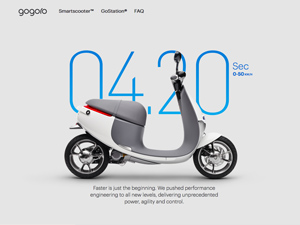 Gogoro - Introducing the world's first and only Smartscooter™