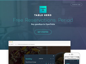 TableHero: Restaurant Reservations Made Easy!