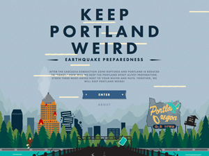 Keep Portland Weird: Earthquake Preparedness