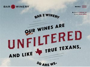 Home | Bar Z Winery | Canyon, Texas
