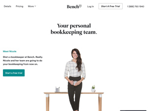 Bench — Online Bookkeeping for Your Small Business