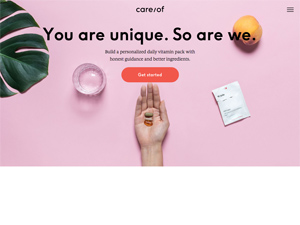 Care/of: Personalized Daily Vitamin Packs